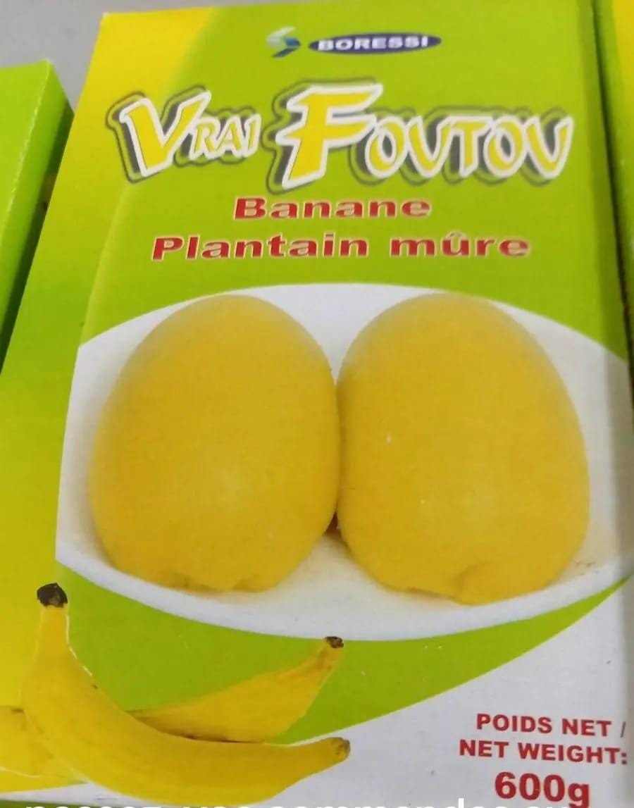 Farine de foutou banane mûre